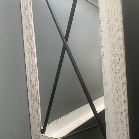 (1895) Farmhouse Pendant Light, 2 bulb in metal wire cage - Picture 5 of 10